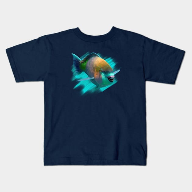 Fisch Kids T-Shirt by sibosssr